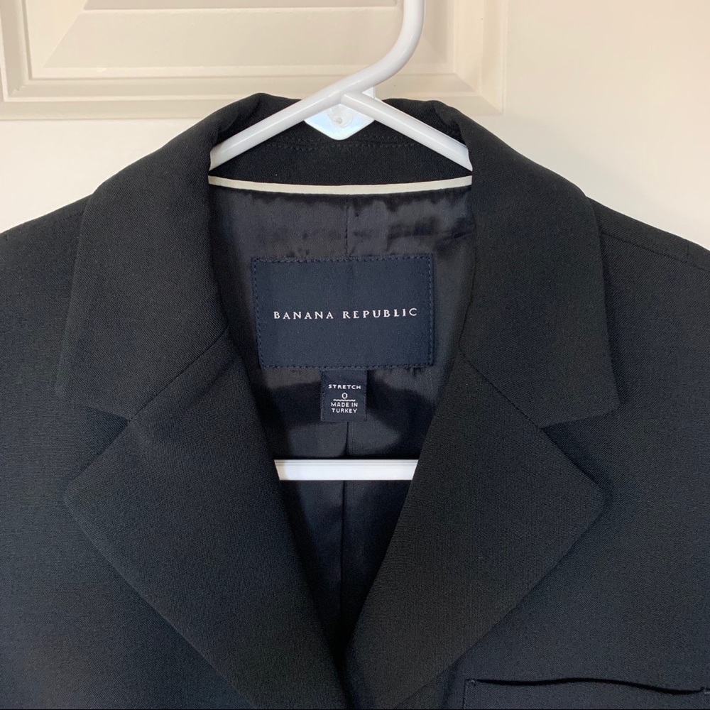 Banana Republic black business suit jacket
